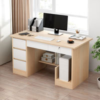 Nouveau Bureau d'Étude pour Étudiant avec Tiroir et Serrure, Simple Bureau Informatique de Chambre