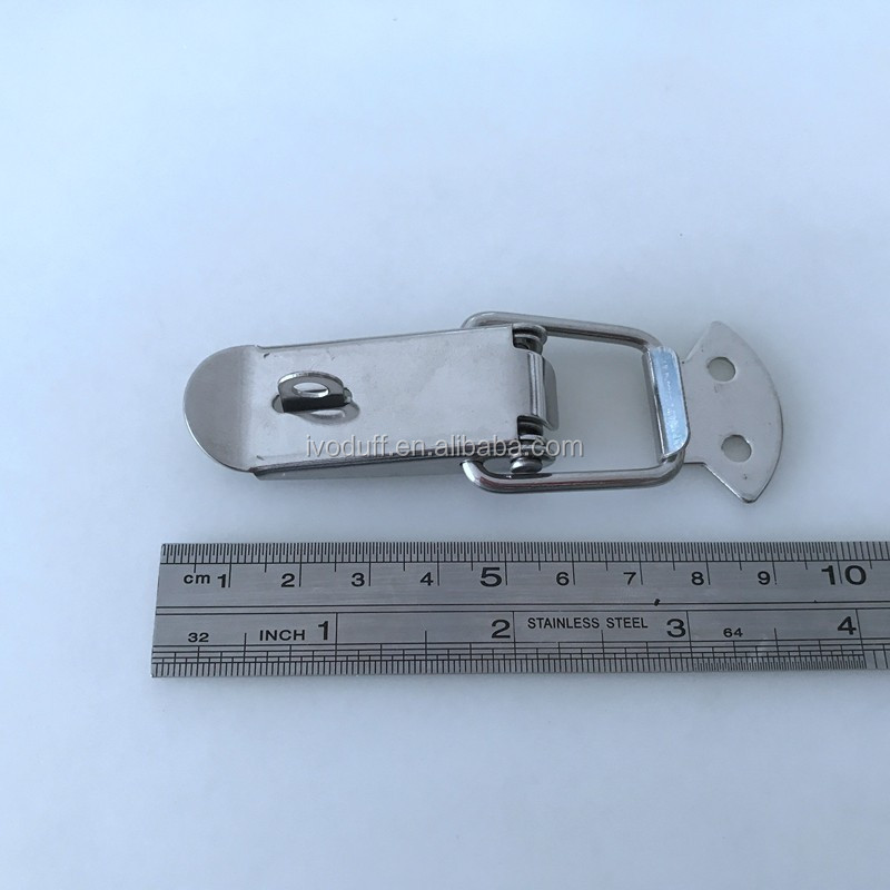 8 Cierres De Palanca Con Resorte De Acero Inoxidable | 48 Mm, Con Tornillos, Para Cajas 8 Cierres De Palanca Con Resorte De Acero Inoxidable | 48 Mm, Con Tornillos, Para Cajas