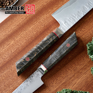 Bộ dao Nhật Bản bán buôn, thủ công, bộ dao bếp bằng thép carbon VG10, bộ dao đầu bếp Nhật Bản chuyên nghiệp - Product Image 6