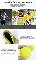 Balle de Padel de Tennis de Cricket d'entraînement sous pression professionnel de haute qualité de fabricant chinois