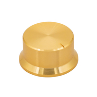 Bouton en aluminium M-HD-TQS-SS, bouton de commutation en alliage, bouton d'encodeur rotatif à trou denté