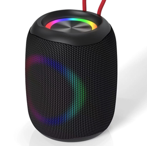 Di động ngoài trời Đảng LED ánh sáng loa stereo chai sâu bass RGB đầy màu sắc cho xung 5 Loa <span class=keywords><strong>bluetooth</strong></span> không dây - Product Image 1