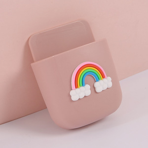 Boîte de rangement murale multifonctionnelle pour télécommande, téléphone, prise de charge, support, <span class=keywords><strong>organisateur</strong></span> de rangement - Product Image 6