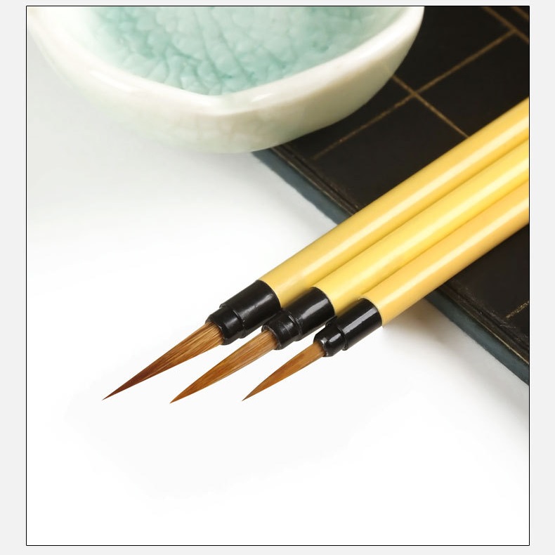 Pennello di rivestimento giallo-dimensioni ridotte