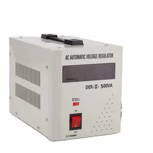 500V Automatic Fully AC Household Stabilized Power DER Series Electronic Voltage Regulators