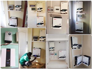 ระบบไฮบริดพลังงานแสงอาทิตย์แบบออฟกริด 230V 5000 วัตต์ 5kw พร้อมฟังก์ชั่นขนาน  พร้อมตัวควบคุมการชาร์จพลังงานแสงอาทิตย์ MPPT รุ่น PV18-1012VPM 230V 5000 วัตต์ 5k - Product Image 2