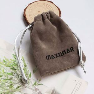 Custom Personalized Velvet Dust Packaging <b>Pouch</b> Soft Velvet Jewelry <b>Pouch</b> Small Eco Friendly <b>Drawstring</b> Jewelry Bag - Product Image 1