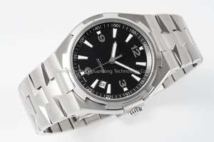 Montre VC 1226SC, mouvement automatique, cadran de 42 mm, lunette en forme de croix, affichage de la date caché, boîtier en acier inoxydable, montre mécanique pour homme - Product Image 3