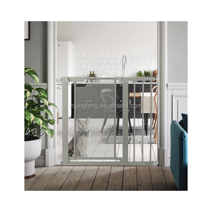 Barrière de sécurité pour bébé sans perçage, fixation par pression, double verrouillage, barrière pour enfant pour <span class=keywords><strong>porte</strong></span>, barrière de sécurité pour bébé à fermeture automatique européenne - Product Image 3