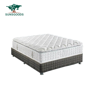 Sang Trọng Màu Trắng Hàng Đầu Túi Mùa Xuân Nệm OEM Phong Cách Vải Đóng Gói Đồ Nội Thất Phòng Ngủ Màu Sắc Chặt Chẽ Thiết Kế Nhà Máy Bán Buôn Nhà - Product Image 1