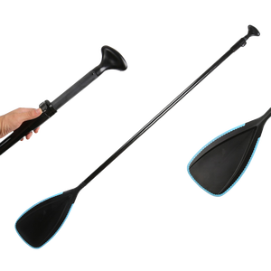 Pala de SUP 2026 de 3 secciones con eje de fibra de vidrio ajustable y protector suave - Product Image 2