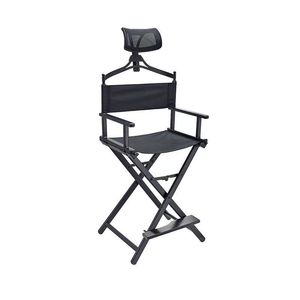 Simple Fashionable <b>Folding</b> <b>Metal</b> Makeup <b>Chair</b> Portable Professional Salon Furniture with Eco-Friendly Design Adjustable Features - Product Image 5