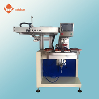Imprimante à tampon rotative semi-automatique Meichao nouvelle génération, 8 stations, monocouleur, avec table de travail rotative, haute vitesse, pour étiquettes en papier
