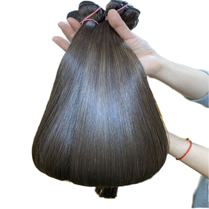 Compre los mejores paquetes de cabello humano indio liso, con acabado sedoso, mínima caída, aspecto natural y rico, precios de fábrica al por mayor hoy mismo. - Product Image 1