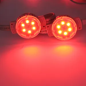 Açık adreslenebilir dmx512 30mm rgb/rgbw led piksel nokta modül lamba ip68