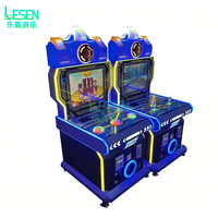 Máquina de Juego Arcade Infantil Operada con Monedas, Whack-a-Mole Multijuego, Equipo de Entretenimiento con Redención de Tickets para Centros de Juego/Centros Comerciales