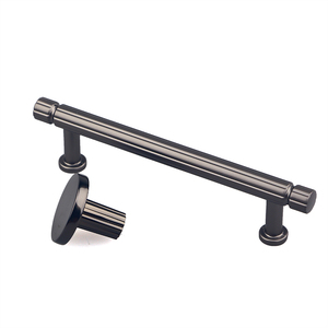 Modern çinko alaşım titanyum altın mutfak dolap kolları çekmece Dresser yatak odası için lüks çin toptan - Product Image 6