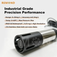 Sonda Óptica de Oxígeno Disuelto para Acuicultura, Tapa Fluorescente Reemplazable, Sensor DO IP68, Monitoreo de Peces, Camarones, Estanques y Agua de Mar, OEM