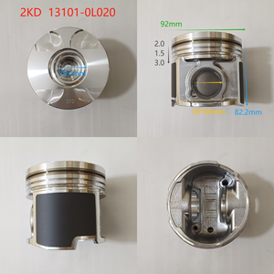 Heetverkopende auto-onderdelen zuiger voor 2KD FTV 2.5L D 4D motor STD 92mm +025 +050 +075 OEM 13101 0L020 - Product Image 2