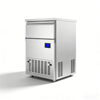 Machine de fabrication de neige granulaire et flocons de neige commerciale 110V, compresseur, production quotidienne de 125 kg, automatique, haute précision, 30 kg