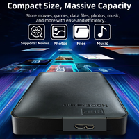 قرص صلب خارجي محمول سعة 1 تيرابايت، USB 3.1 الجيل الثاني، جاهز للاستخدام الفوري