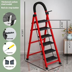 Echelle directionnelle multi-ajustable Echelle pliante compacte <span class=keywords><strong>Escabeau</strong></span> télescopique pliable <span class=keywords><strong>Pro</strong></span> pour entrepôt - Product Image 4