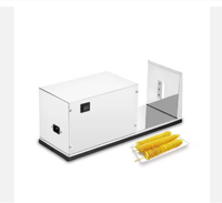 Nouvelle machine à couper les chips en spirale, coupe-pommes de terre industrielle, facile à utiliser, en acier inoxydable, haute productivité