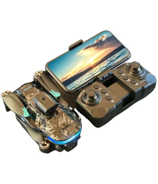 V182 Mini Drone 6k 8k Dual Camera Obstacle Avoidance Optical Flow Wifi Fpv Brushless Photography Aerial Vehicle RC Dron Toy