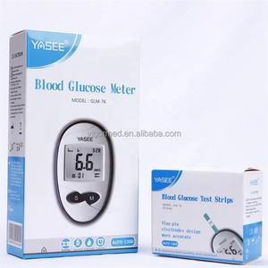 เครื่องวัดระดับน้ำตาลในเลือด กลูโคมิเตอร์ เครื่องตรวจวัดน้ำตาลกลูโคสในเลือด  แผ่นทดสอบน้ำตาลในเลือดสำหรับผู้ป่วยเบาหวาน 50 ชิ้น - Product Image 3