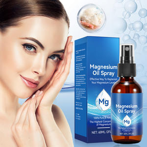 Stres giderici için 60ml organik magnezyum yağ püskürtme şişesi kas magnezyum vücut rahatlatıcı sprey - Product Image 1