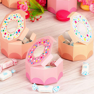 Cajas <span class=keywords><strong>de</strong></span> Regalo <span class=keywords><strong>de</strong></span> Chocolate Pequeñas Personalizadas con Impresión a Todo Color al por Mayor, Cajas <span class=keywords><strong>de</strong></span> Embalaje Reciclables para Dulces <span class=keywords><strong>de</strong></span> Boda, Cajas para Llevar para Niños - Product Image 1