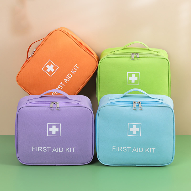 Large Capacity Emergency Kit Student Health Kit Portable Portable Small Medicine Bag Outdoor Medicine Storage Bag