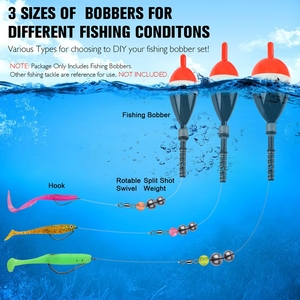 Flotadores de Pesca de Madera de Balsa de Alta Flotabilidad, Bien Diseñados, Varios Tamaños, con Resorte Fijo, <span class=keywords><strong>para</strong></span> Venta al Por Mayor - Product Image 5