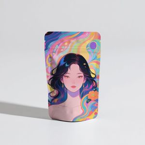 ถุงซิปแบบตั้งพิมพ์ลายชิปมะพร้าวผลไม้แห้งสตรอเบอร์รี่ขนมขบเคี้ยวกันความชื้น - Product Image 1