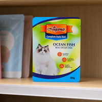 Sachet Doypack Personnalisé à 4 Couches avec Impression, Scellage Thermique, Étanche, pour Aliments pour Animaux, Emballage en Plastique et Feuille d'Aluminium