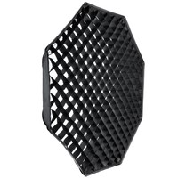 Équipement photo personnalisé SoftBox Grille Nid d'abeille Studio professionnel Photo Flash stroboscopique Lumière LED Soft Box avec différents supports