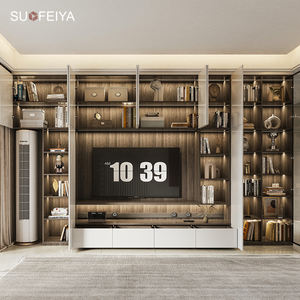 Sofeyia Custom moderna parete Mount TV stand <span class=keywords><strong>Design</strong></span> soggiorno mobili vetrina TV Cabinet <span class=keywords><strong>Design</strong></span> - Product Image 2