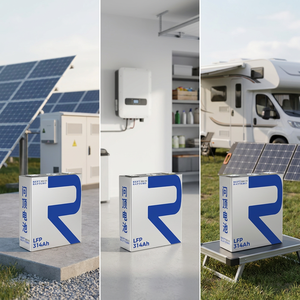 Sel Baterai Prisma LiFePO4 REPT 314Ah 3.2V 100Ah 280Ah Grade A 10000 Siklus untuk Sistem Penyimpanan Energi I&C ESS Rumah ESS RV - Product Image 1