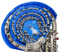 Alimentateur rotatif automatique Alimentateur à bol vibrant pour machine d'assemblage Rondelle à ressort à vis Boulon à clou Rivet Alimentateur à bol vibrant