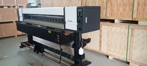 Imprimante éco-solvant 1,9 m avec tête d'impression I3200 Xp600, imprimante numérique <span class=keywords><strong>grand</strong></span> <span class=keywords><strong>format</strong></span> à jet d'encre CE FCC pour autocollants en vinyle, wrapping de voiture, bannières - Product Image 3