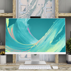 Ordinateur de bureau tout-en-un WANDONG 2026, écran FHD 23,8''/27'', processeur Core i5 i7, PC de jeu avec clavier/souris filaires, ordinateur tout-en-un - Product Image 2