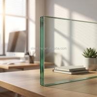 Feuille de verre feuilleté trempé de 6 mm, 8 mm, 10 mm, 12 mm pour l'insonorisation