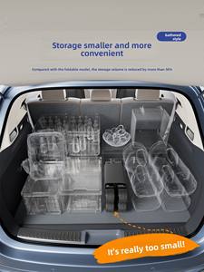 Легкая Портативная Складная Тележка для покупок, колеса для кемпинга, складная тележка для автомобилей - Product Image 2