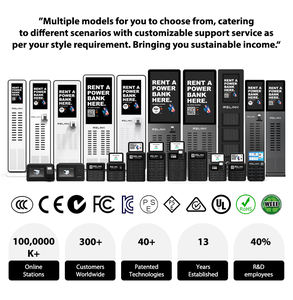 Station de recharge de batterie partagée à 8 emplacements avec câbles, <span class=keywords><strong>location</strong></span> de panneaux d'affichage, distributeur automatique de recharge rapide / distributeur automatique - Product Image 6