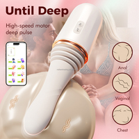 Großhandel Silikon-Dildo Klitoris-Stimulator 100% Wasserdicht Intelligenter Heiz-Vibrator für Frauen