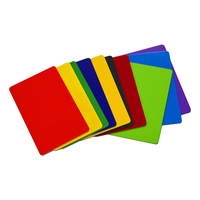 Carte d'accès sans contact personnalisée en PVC RFID 13,56 MHz, étanche, couleur, format carte de visite, pour partage de commentaires, OEM ODM, fourniture en gros directe usine