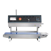 Imprimante jet d'encre verticale automatique FRP-810II pour codes, scelleuse à bande thermique multifonctionnelle pour sachets alimentaires en plastique