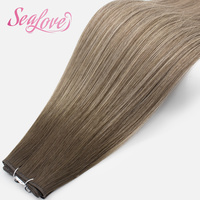 Nouvelle Tendance 2026 Extensions de Cheveux Humains Européens 100% Vierges Double Drawn Skin Weft Volume Genius