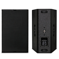 Système de sonorisation DJ PA professionnel P-T24NL Full Range 1000W avec deux haut-parleurs de 12 pouces, amplificateur et enceinte