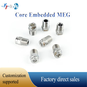 Boquilla de acero inoxidable YS, boquilla atomizadora de alta presión para lavado y limpieza de autos, boquilla MEG integrada con núcleo de 1/8 " / 1/4" / 3/8" - Product Image 4